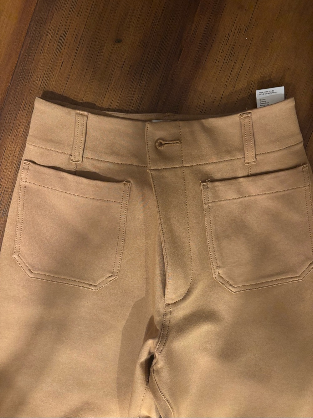 Maeve Colette Cropped Ponte Wide Leg Pants 27 - Picture 4 of 10
